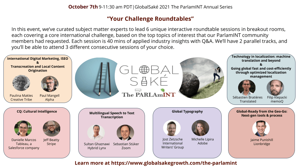 Globalsaké announcement in September 2021 digest
