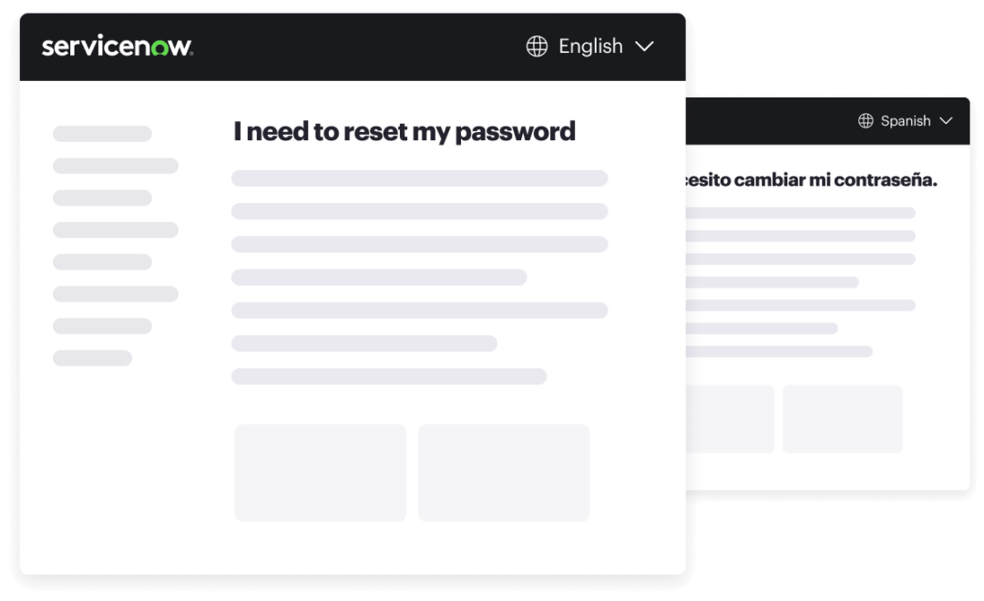Servicenow Language Translation Deliver global service in local languages with ServiceNow